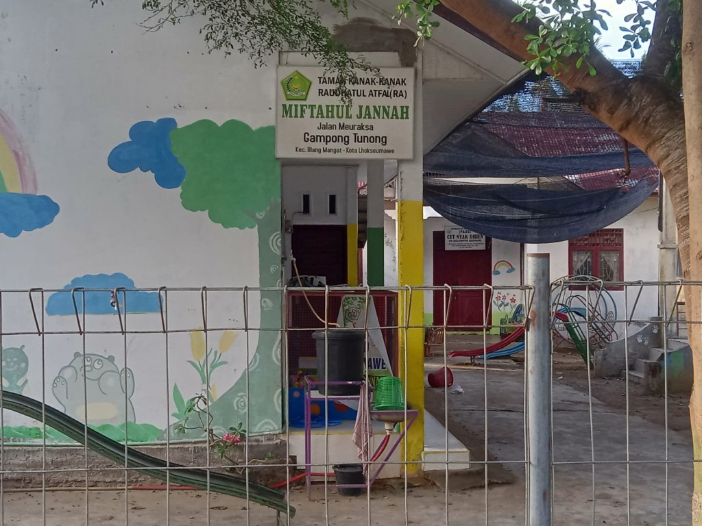 PAUD di Gampong Tunong Meuraksa menjadi aset penting dalam pembangunan sumber daya manusia di sana 